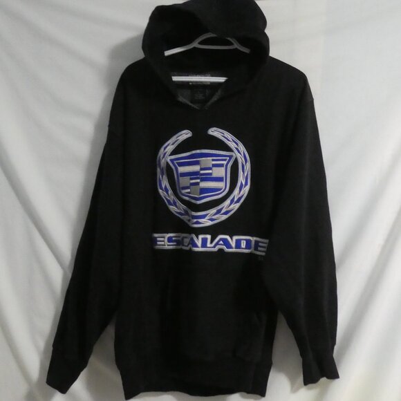 Vintage Y2K | STEVE & BARRY'S | large | Escalade - Cadillac Hooded Sweatshirt - Picture 2 of 16